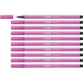 Felt-tip pens Stabilo Pen 68 Fluorescent Pink (10 Pieces) by Stabilo, Fineliners - Ref: S8417620, Price: 11,06 €, Discount: %