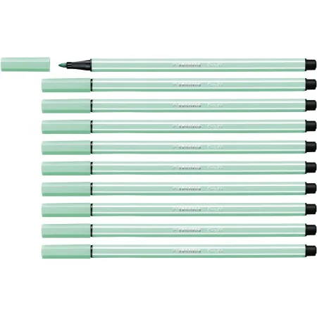 Filzstifte Stabilo Pen 68 Ice grün (10 Stücke) von Stabilo, Fineliner - Ref: S8417622, Preis: 11,06 €, Rabatt: %