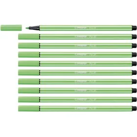 Rotuladores Stabilo Pen 68 Verde Esmeralda (10 Peças) de Stabilo, Marcadores de ponta fina - Ref: S8417623, Preço: 11,06 €, D...