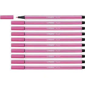 Felt-tip pens Stabilo Pen 68 Pink (10 Pieces) by Stabilo, Fineliners - Ref: S8417624, Price: 11,06 €, Discount: %