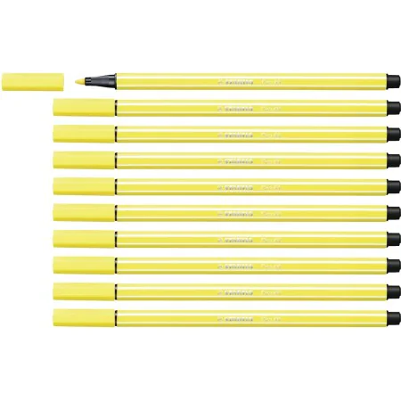 Rotuladores Stabilo Pen 68 (10 Peças) de Stabilo, Marcadores de ponta fina - Ref: S8417626, Preço: 11,06 €, Desconto: %