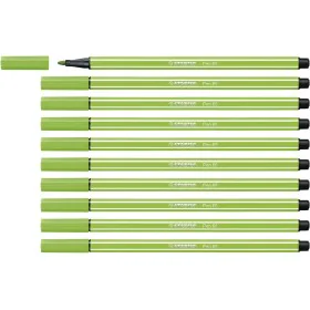 Feutres Stabilo Pen 68 Vert clair (10 Pièces) de Stabilo, Stylos feutre - Réf : S8417632, Prix : 11,06 €, Remise : %