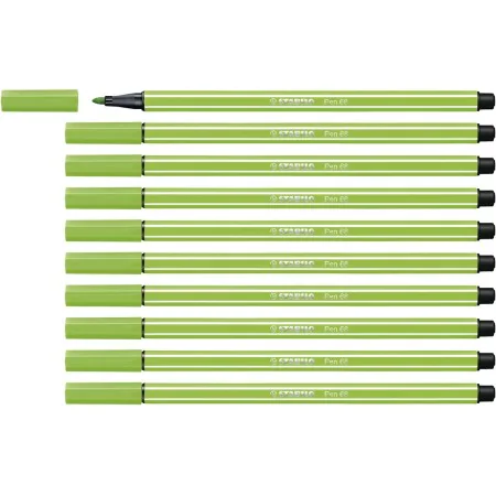 Filzstifte Stabilo Pen 68 Hellgrün (10 Stücke) von Stabilo, Fineliner - Ref: S8417632, Preis: 10,61 €, Rabatt: %