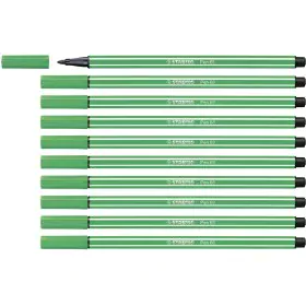 Felt-tip pens Stabilo Pen 68 Green (10 Pieces) by Stabilo, Fineliners - Ref: S8417633, Price: 11,06 €, Discount: %