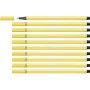 Felt-tip pens Stabilo Pen 68 Yellow (10 Pieces) by Stabilo, Fineliners - Ref: S8417638, Price: 10,61 €, Discount: %