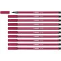 Rotuladores Stabilo Pen 68 Vermelho Escuro (10 Peças) de Stabilo, Marcadores de ponta fina - Ref: S8417642, Preço: 11,06 €, D...