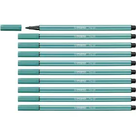 Feutres Stabilo Pen 68 Turquoise (10 Pièces) de Stabilo, Stylos feutre - Réf : S8417643, Prix : 10,61 €, Remise : %