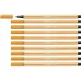 Feutres Stabilo Pen 68 Orange (10 Pièces) de Stabilo, Stylos feutre - Réf : S8417645, Prix : 10,61 €, Remise : %