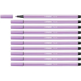 Filzstifte Stabilo Pen 68 Lila (10 Stücke) von Stabilo, Fineliner - Ref: S8417650, Preis: 11,06 €, Rabatt: %