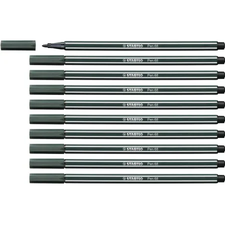 Rotuladores Stabilo Pen 68 (10 Peças) de Stabilo, Marcadores de ponta fina - Ref: S8417651, Preço: 10,61 €, Desconto: %