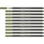 Felt-tip pens Stabilo Pen 68 metallic Leaf Green (10 Pieces) by Stabilo, Fineliners - Ref: S8417659, Price: 17,18 €, Discount: %