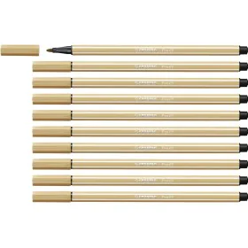 Felt-tip pens Stabilo Pen 68 Ocre (10 Pieces) by Stabilo, Fineliners - Ref: S8417662, Price: 8,89 €, Discount: %