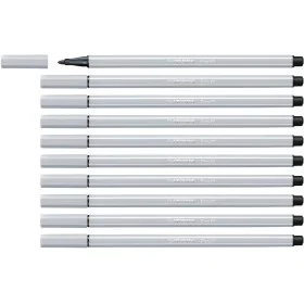 Felt-tip pens Stabilo Pen 68 Light grey (10 Pieces) by Stabilo, Fineliners - Ref: S8417664, Price: 11,06 €, Discount: %