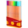 Ensemble de Marqueurs Stabilo Point 88 Multicouleur de Stabilo, Stylos feutre - Réf : S8417790, Prix : 18,45 €, Remise : %