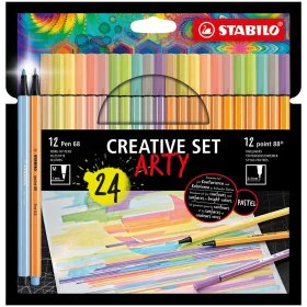 Ensemble de Marqueurs Stabilo Point 88 & Pen 68 Creative Arty Multicouleur de Stabilo, Stylos feutre - Réf : S8417796, Prix :...