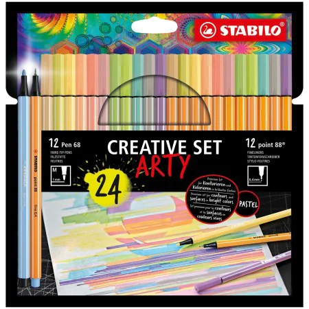 Marker-Set Stabilo Point 88 & Pen 68 Creative Arty Bunt von Stabilo, Fineliner - Ref: S8417796, Preis: 19,28 €, Rabatt: %