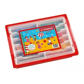 Crayons de couleur Stabilo Trio Thick Caisse Multicouleur 96 Pièces de Stabilo, Matériel de dessin - Réf : S8417827, Prix : 4...