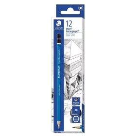 Lápis Staedtler Grafito Lumograph Conjunto 2 mm 3B (12 Unidades) de Staedtler, Lápis - Ref: S8417844, Preço: 17,96 €, Descont...