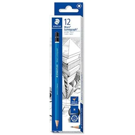 Pencils Staedtler Lumograph Set 2 mm H (12 Units) by Staedtler, Pencils - Ref: S8417850, Price: 17,96 €, Discount: %