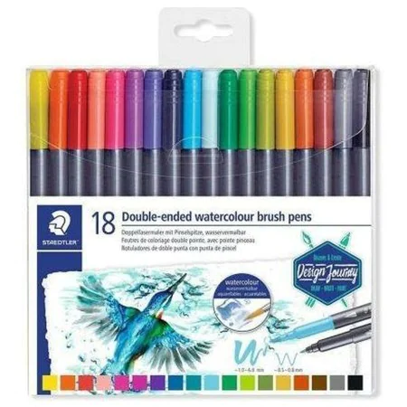 Set di Pennarelli Staedtler 3001 Design Journey di Staedtler, Penne a punta porosa - Rif: S8417906, Prezzo: 15,23 €, Sconto: %