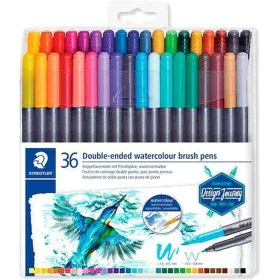 Set of Felt Tip Pens Staedtler 3001 Design Journey Brush Double-ended by Staedtler, Fineliners - Ref: S8417907, Price: 27,48 ...