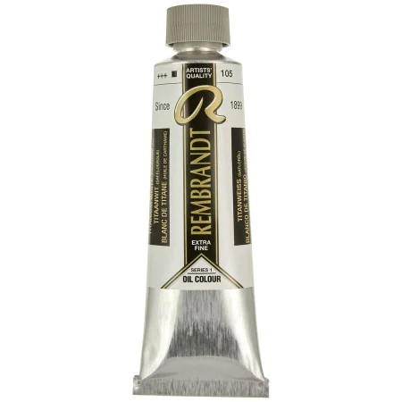 Tinta de óleo Talens Rembrandt 105 Branco 150 ml de Talens Rembrandt, Tintas - Ref: S8418211, Preço: 19,11 €, Desconto: %