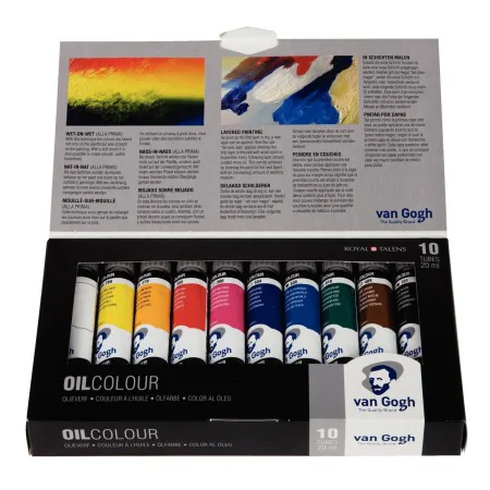 Conjunto de pintura Talens Art Creation Van Gogh Multicolor 200 ml de Talens Art Creation, Tintas - Ref: S8418252, Preço: 25,...