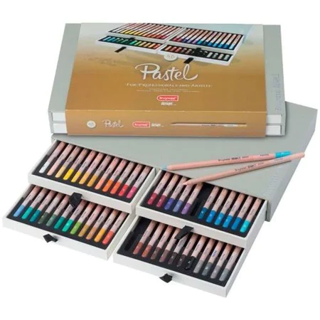 Pastel pencil Bruynzeel Design 48 Pieces Case Multicolour by Bruynzeel, Drawing materials - Ref: S8418271, Price: 52,65 €, Di...