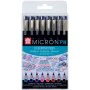 Set de Rotuladores Talens Sakura Pigma Micron PN 8 Piezas Multicolor de Talens Sakura, Rotuladores de punta fina - Ref: S8418...