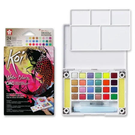 Set de Pinturas Acuarela Talens Sakura Koi Water Colors Multicolor de Talens Sakura, Pinturas - Ref: S8418315, Precio: 27,95 ...