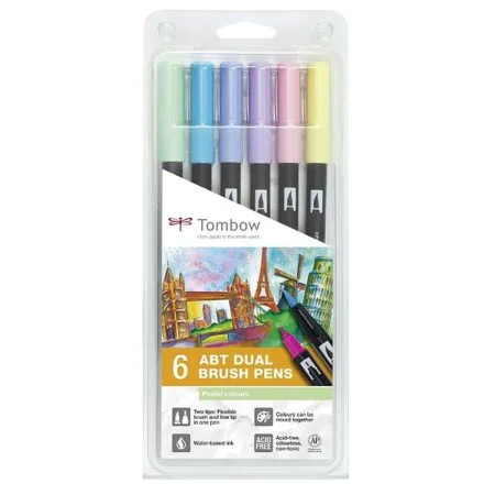 Ensemble de Marqueurs Tombow ABT Dual Multicouleur de Tombow, Stylos feutre - Réf : S8418479, Prix : 18,05 €, Remise : %