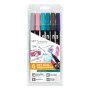 Feutres Tombow ABT DUAL Multicouleur de Tombow, Stylos feutre - Réf : S8418482, Prix : 18,28 €, Remise : %