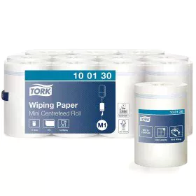 Rouleau de Papier Continu Tork 100130 Blanc 120 m de Tork, Serviettes en papier - Réf : S8418498, Prix : 92,41 €, Remise : %