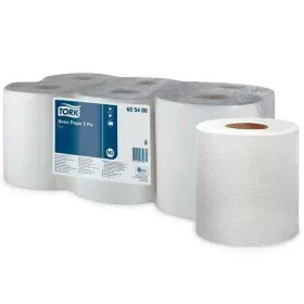 Rollo de Papel Contínuo Tork Blanco de Tork, Toallas de papel - Ref: S8418518, Precio: 41,70 €, Descuento: %