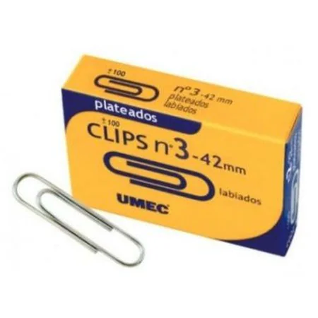 Trombones UMEC Argenté 40 mm (10 Pièces) de UMEC, Trombonnes, Pinces & Anneaux - Réf : S8418846, Prix : 10,20 €, Remise : %