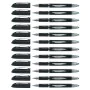 Boligrafo de tinta líquida Uni-Ball Rollerball Jestsream SX-210 Negro 1 mm (12 Piezas) de Uni-Ball, Bolígrafos de tinta líqui...