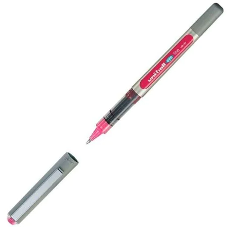 Penna a inchiostro liquido Uni-Ball Rollerball Eye Fine UB-157 Rosa 0,7 mm (12 Pezzi) di Uni-Ball, Penne roller a inchiostro ...