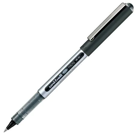 Liquid ink pen Uni-Ball Eye Micro UB-150 Black 0,5 mm (12 Pieces) by Uni-Ball, Liquid Ink Rollerball Pens - Ref: S8418932, Pr...