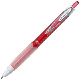 Penna a inchiostro liquido Uni-Ball Rollerball Signo UM-207 Rosso 0,4 mm (12 Pezzi) di Uni-Ball, Penne roller a inchiostro li...