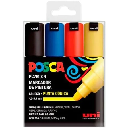 Set of Markers Uni-Ball PC-7M Basic Multicolour by Uni-Ball, Drawing materials - Ref: S8418991, Price: 18,89 €, Discount: %