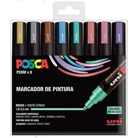 Set de Marcadores Uni-Ball PC-5M/8C 8 Piezas Multicolor de Uni-Ball, Materiales de dibujo - Ref: S8418993, Precio: 23,10 €, D...