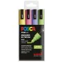 Conjunto de Marcadores POSCA PC-5M Bright 4 Peças de POSCA, Materiais de desenho - Ref: S8419009, Preço: 13,36 €, Desconto: %