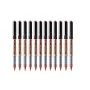 Esferográfica de tinta líquida Uni-Ball Rollerball Eye Broad UB-150 Vermelho 1 mm (12 Peças) de Uni-Ball, Canetas de tinta lí...