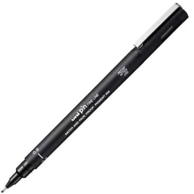 Marqueur permanent Uni-Ball Pin Fine Line Noir 0,9 mm 12 Unités de Uni-Ball, Marqueurs indélébiles & Stylos-marqueurs - Réf :...