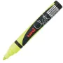 Pennarelli a gesso liquido Uni-Ball PWE-5M Giallo (6 Pezzi) di Uni-Ball, Marcatori cancellabili a secco e liquidi - Rif: S841...