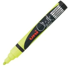 Liquid chalk marker Uni-Ball PWE-5M Yellow (6 Pieces) by Uni-Ball, Dry Erase & Wet Erase Markers - Ref: S8419164, Price: 18,2...