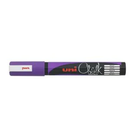 Liquid chalk marker Uni-Ball PWE-5M Violet (6 Pieces) by Uni-Ball, Dry Erase & Wet Erase Markers - Ref: S8419170, Price: 18,2...