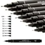 Permanent marker Uni-Ball PIN03-200(S) Black 12 Pieces by Uni-Ball, Permanent Markers & Marker Pens - Ref: S8419249, Price: 1...