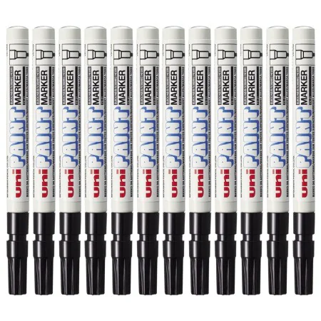 Dauermarker Uni-Ball Paint PX-21L Schwarz 12 Stücke von Uni-Ball, Permanent-Marker - Ref: S8419279, Preis: 31,82 €, Rabatt: %