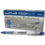 Penna a inchiostro liquido Uni-Ball Vision Elite UB-200 Blu scuro 0,6 mm (12 Pezzi) di Uni-Ball, Penne roller a inchiostro li...